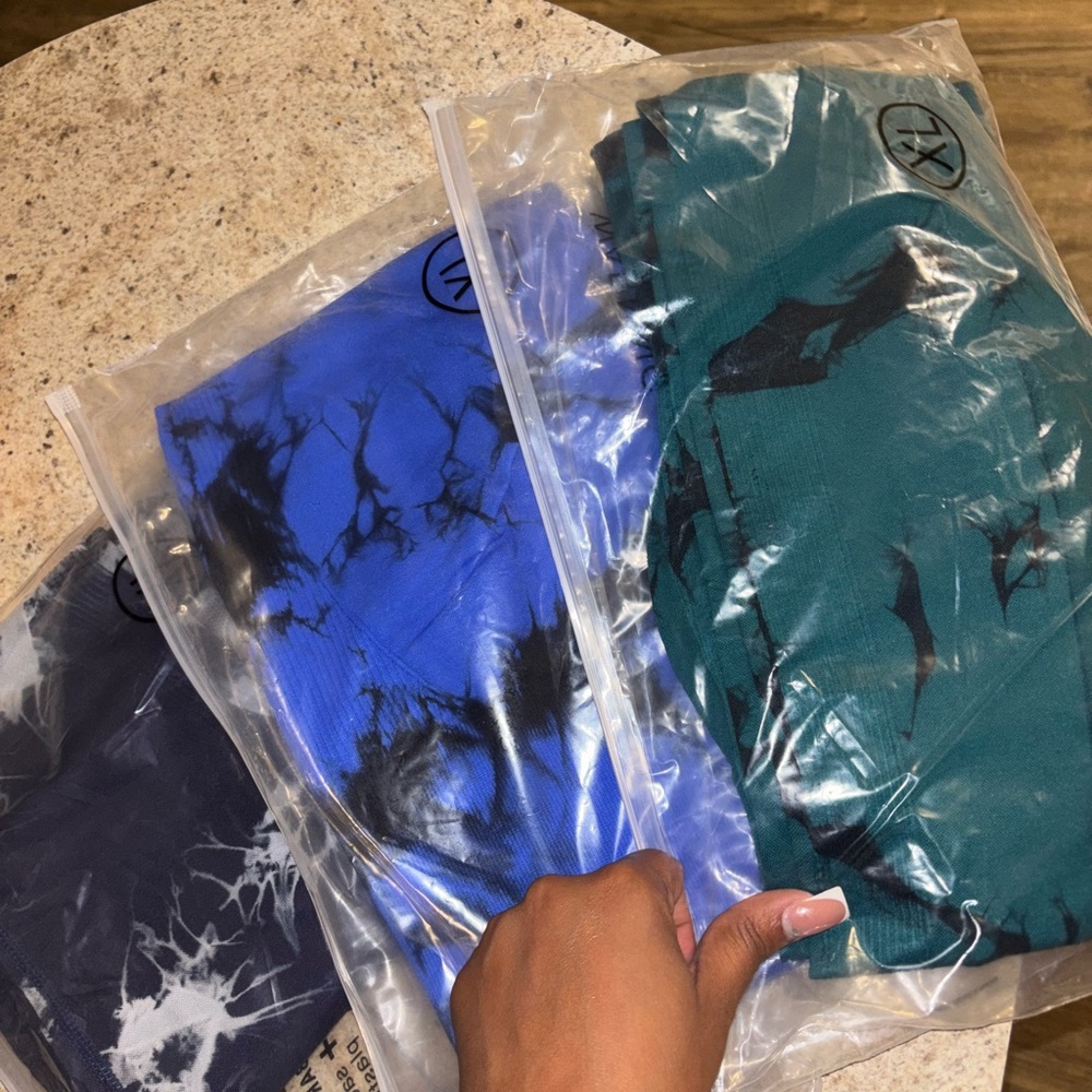 Tie-Dye Women's Leggings Set